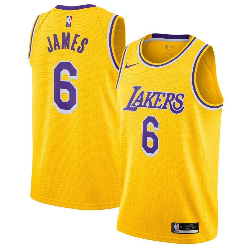 LeBron James Los Angeles Lakers jersey