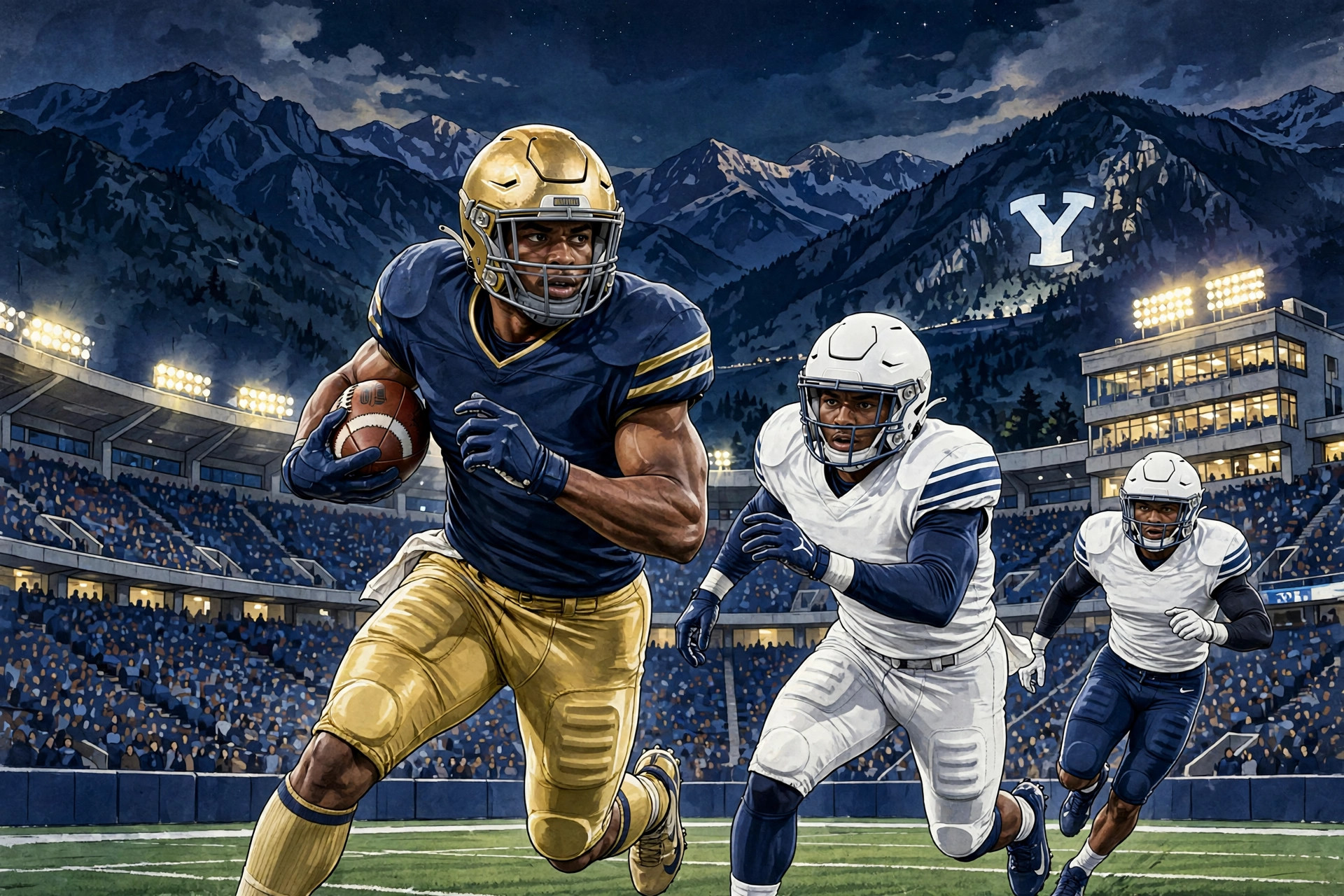 Notre Dame at BYU: Irish Roll in Provo
