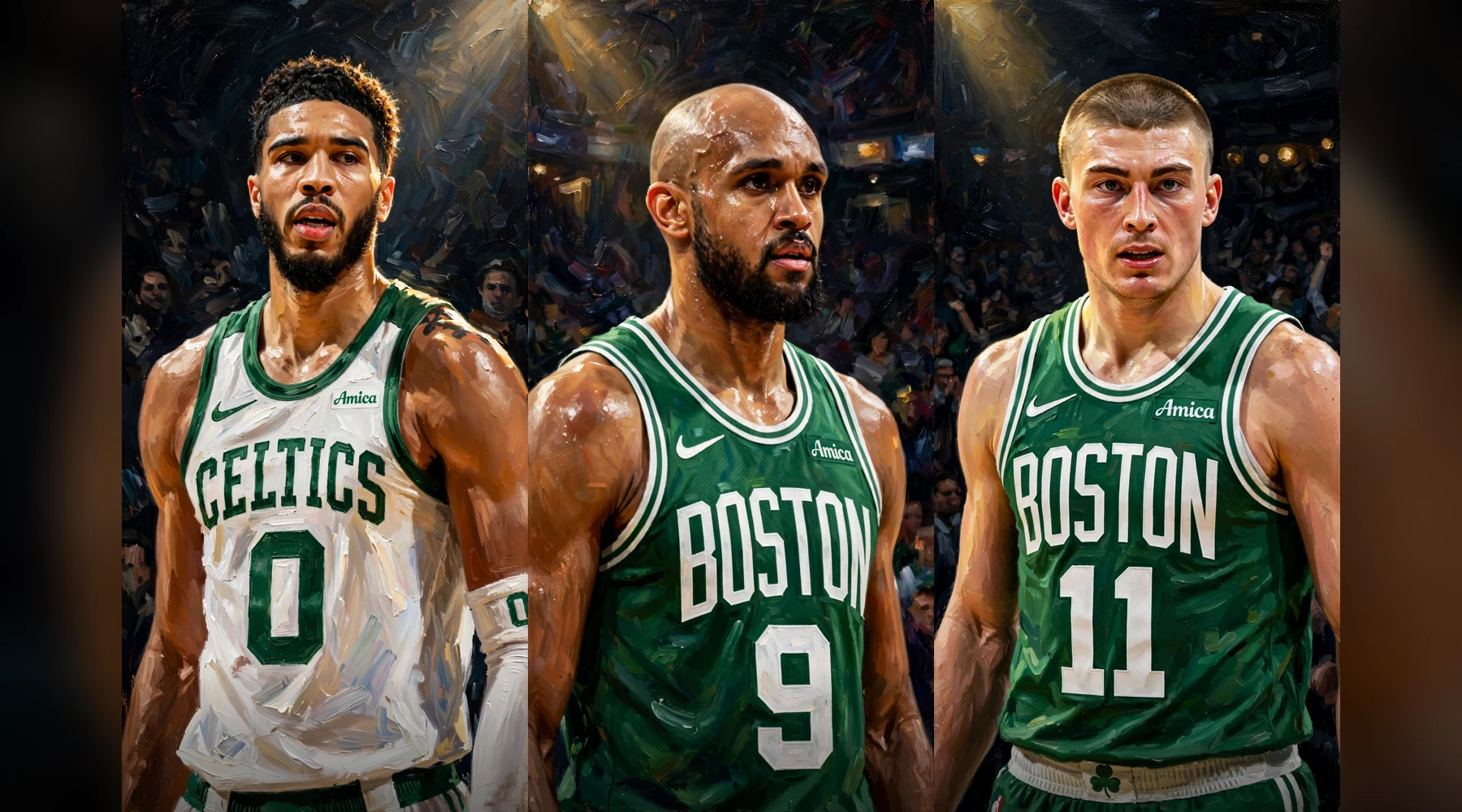 Jayson Tatum, Derrick White and Payton Pritchard: Boston Celtics stars