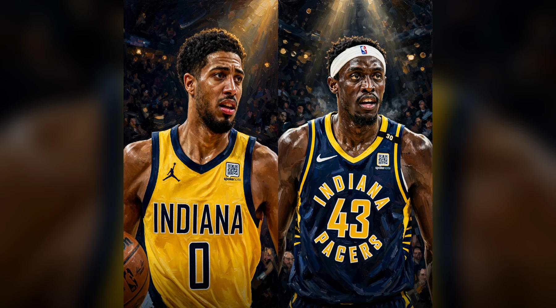 Tyrese Haliburton and Pascal Siakam: Indiana Pacers stars