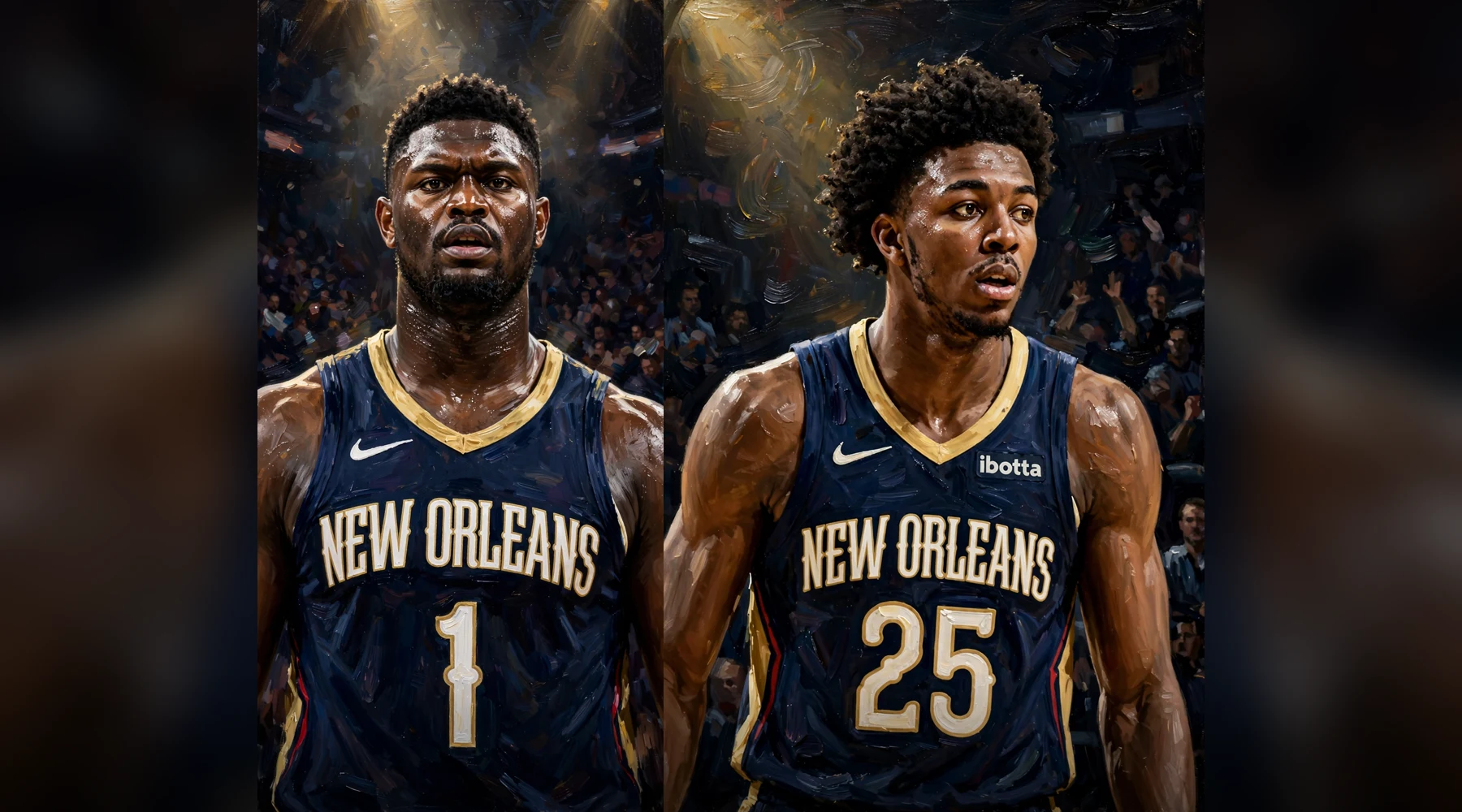 Zion Williamson and Trey Murphy III: New Orleans Pelicans stars