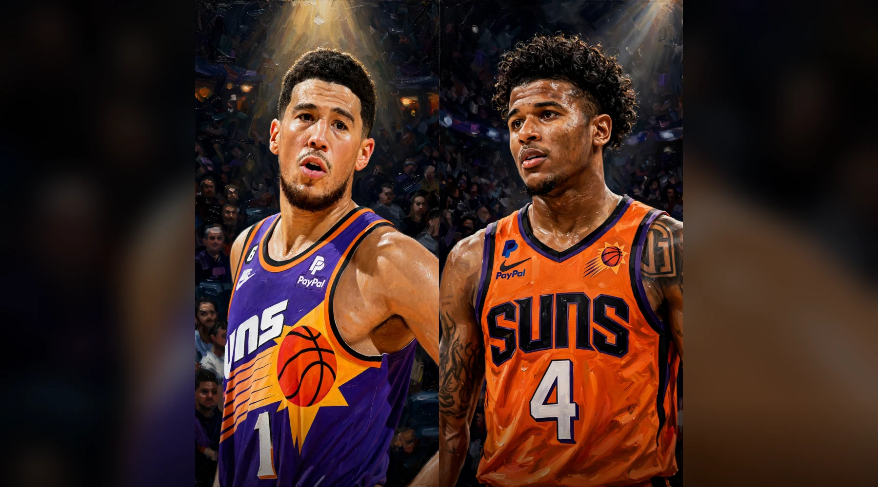 Devin Booker and Jalen Green: Phoenix Suns stars