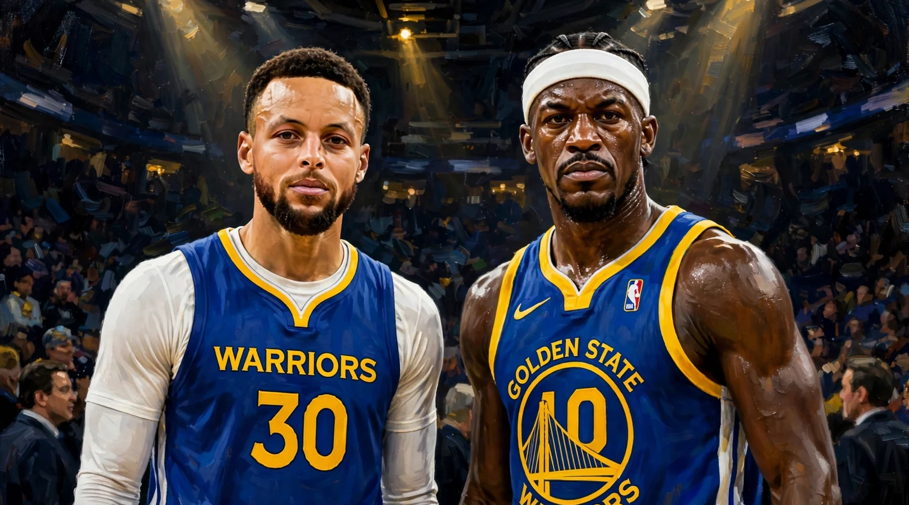 Stephen Curry and Jimmy Butler III: Golden State Warriors stars