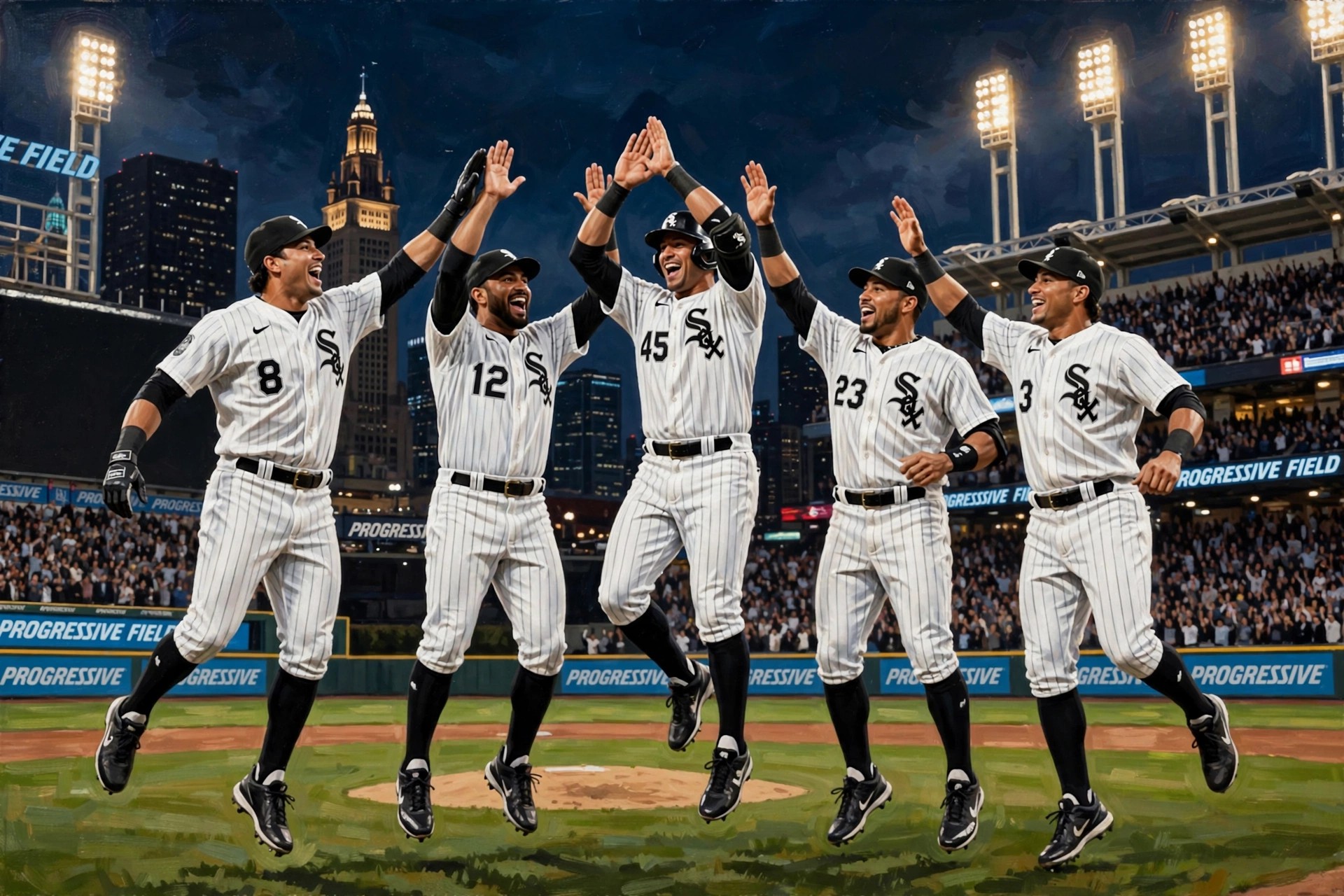 White Sox celebrate