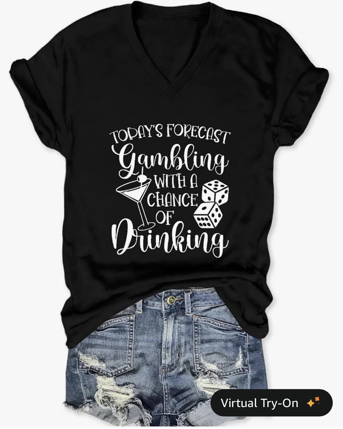 Today's Forecast Gambling Tee