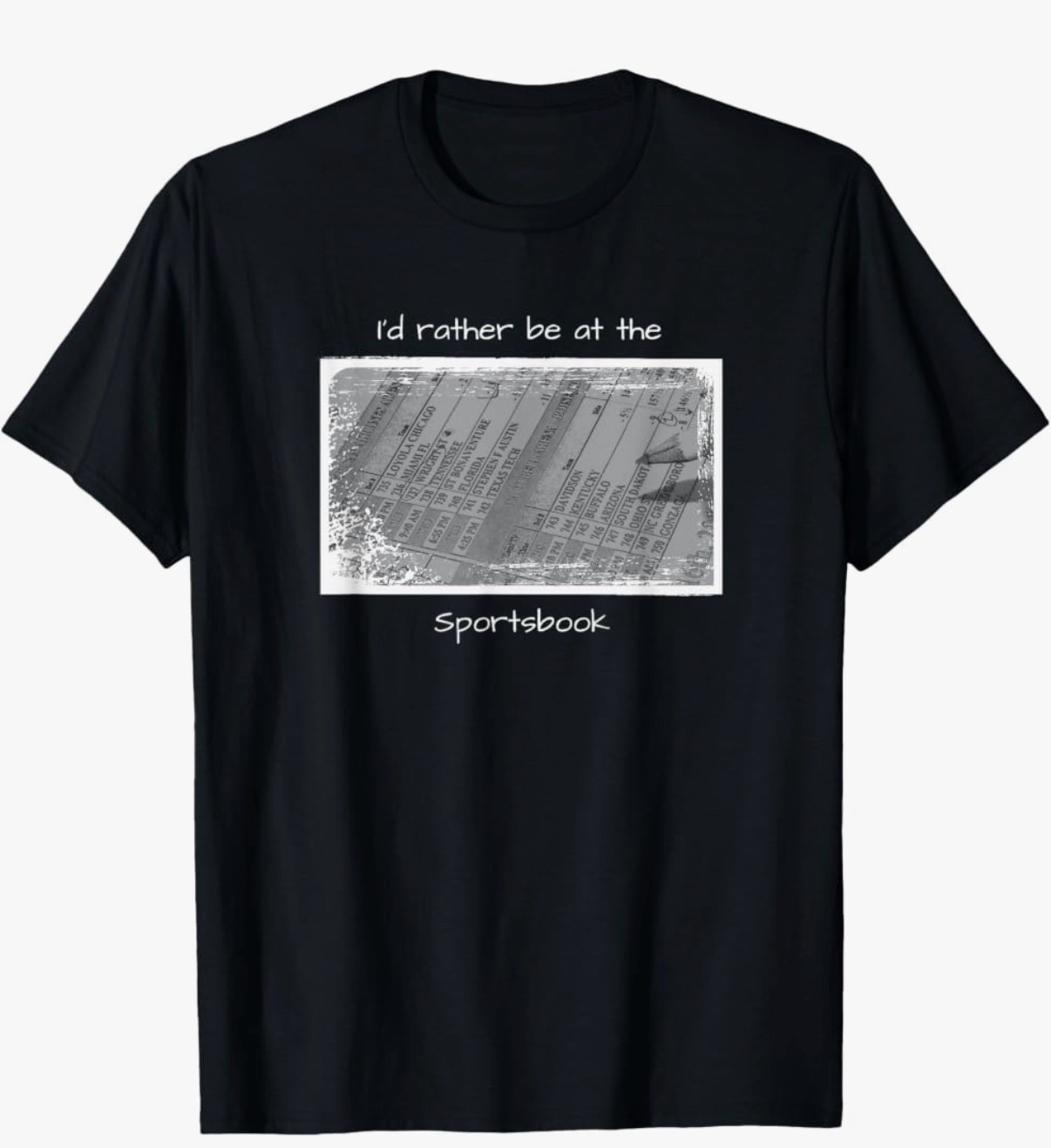 I'd Rather Be At The Sportsbook Tee